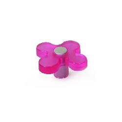 TIRADOR FLOR ROSA ABS 49