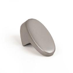 TIRADOR OVALADO NIQUEL MATE 30X16MM
