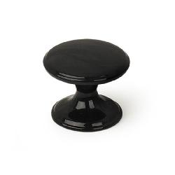 TIRADOR REDONDO ALUMINIO NEGRO 33D