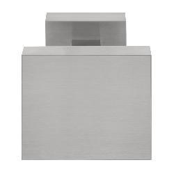 POMO CUADRADO ACERO INOXIDABLE MATE DESPLAZADO
