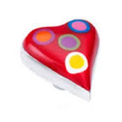 TIRADOR CORAZON COLORES + ALUMINIO