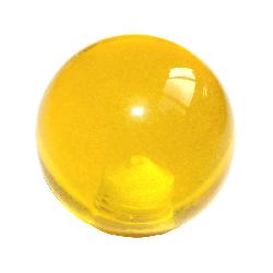 TIRADOR RESINA BOLA AMARILLA 35D