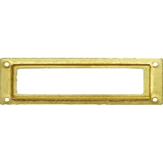 PLACA TARJETERO ORO VIEJO 80X29