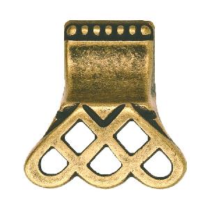 TIRADOR REJILLA ORO VIEJO 38X36