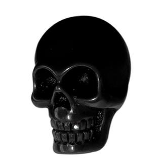 TIRADOR RESINA CALAVERA NEGRA